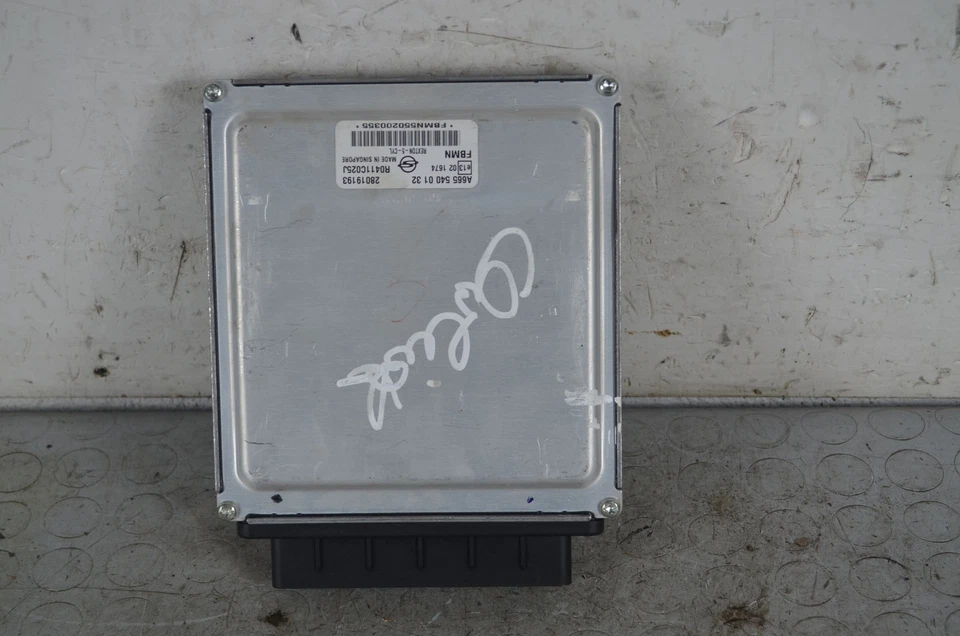 95184- Centralina ECU Ssangyong Korando Dal 2010 al 2016 Cod A6655400132 - Immagine 2 di 4