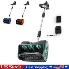 12" Electric Snow Shovel Cordless Snow Blower Snow Thrower with 20V Battery