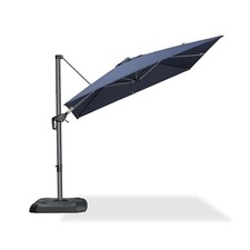 8Feet Patio Umbrella Outdoor Cantilever Square Umbrella Aluminum Offset Umbrella