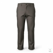Dickies Pants Boys 4 40x25 Gray Chino Relaxed Twill Polycotton Zip Mexico