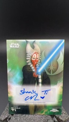 2025 Topps Star Wars Chrome Shaak tI Auto Orli Shoshan #14739 S