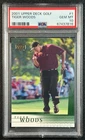 TIGER WOODS PSA 10 2001 UPPER DECK GOLF #1 ROOKIE RC GEM 816