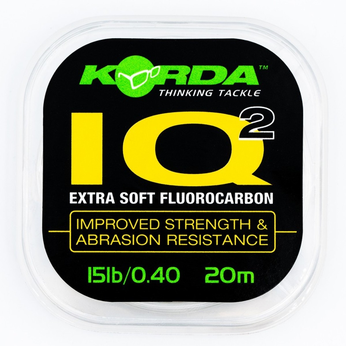 Korda IQ2 Soft Hooklink 15lb 0.40mm 20m Carp Fishing Boom Material IQ D Rig