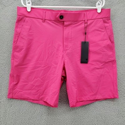 Greyson Golf Montauk Shorts Mens 36 Glasseye Pink 8'' Performance NWT