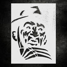 Halloween Pumpkin Face Wall Art Stencil for Festive Home Decor - StencilAir