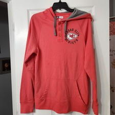 Kansas City Chiefs NFL Team Apparel Unisex Hoodie Red Sz M NWOT 