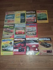 MODERN MOTOR 1987 - Australian Motoring Car Magazines x11 - August Missing 