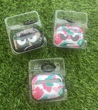 Lot of 3 AirPods Pro 2nd Gen Case Covers  Don  t Touch Me  Camo Protective