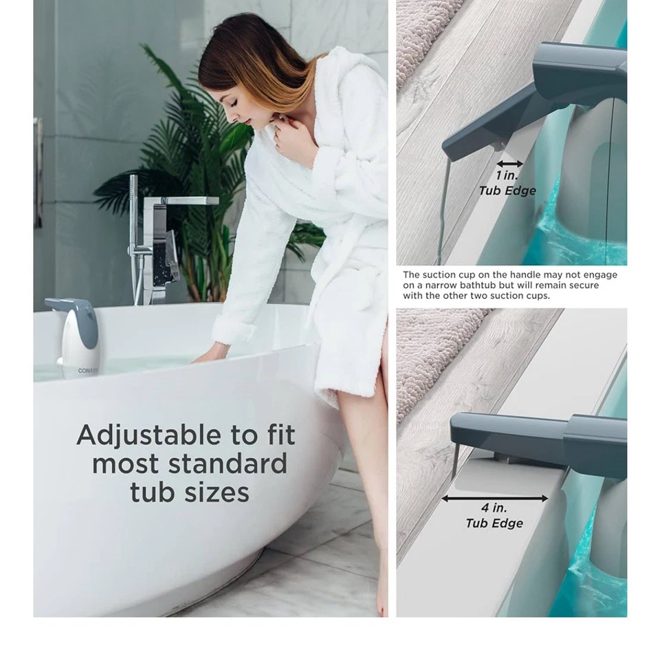 - Portable Bath Spa with Dual Hydro Jets for Tub -  Tub Creates Soothing Bubbles - Image 4 of 4