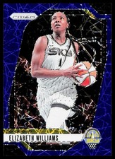 2024 Panini Prizm WNBA - Elizabeth Williams #24 Blue Velocity Prizm - Sky