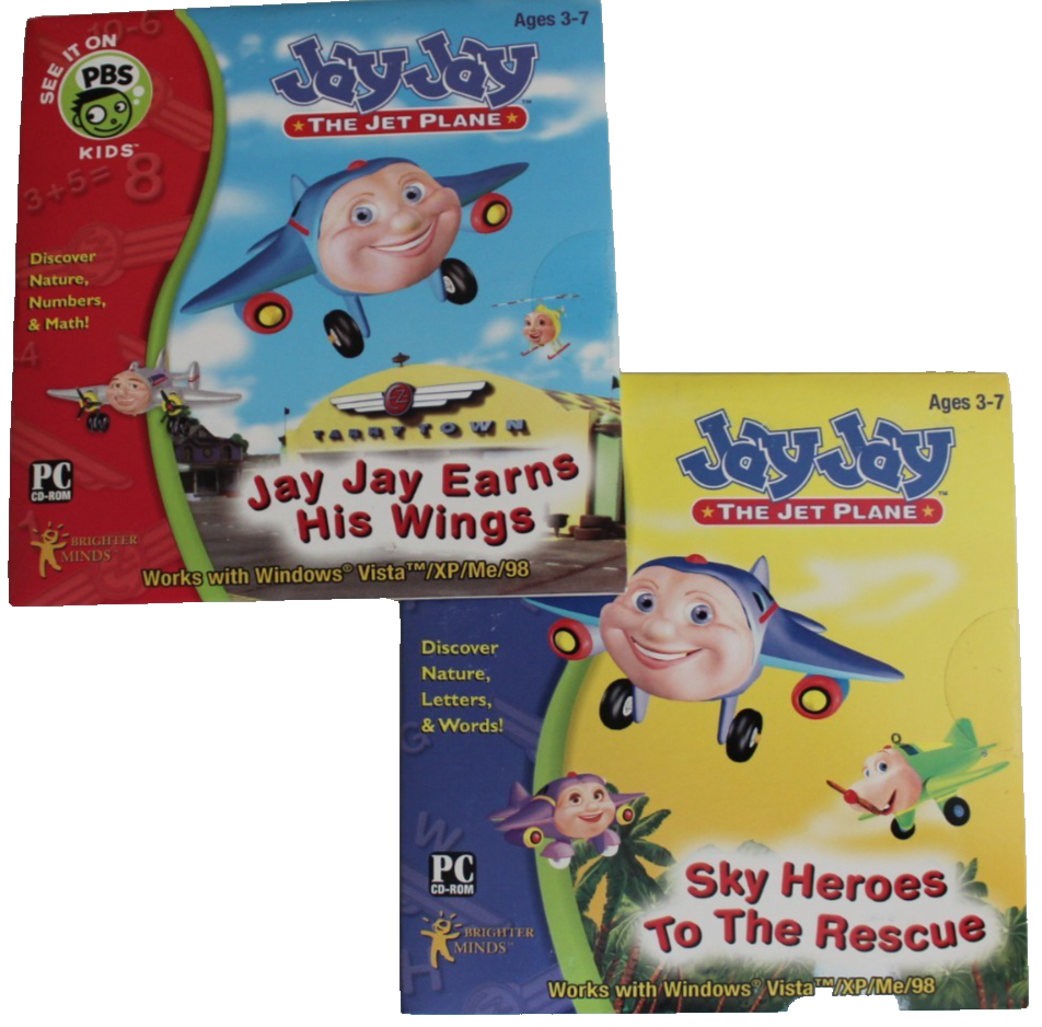 Jay Jay Jet Plane SKY HEROES & EARNS WINGS PC Mac 2xPak | eBay