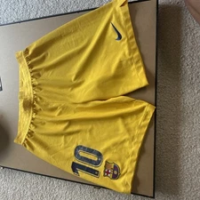 2019-2020 Lionel Messi FC Barcelona Match Worn/Used Shorts | MEARS Authentic I