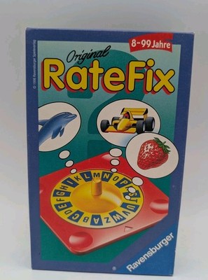 Rate Fix Ravensburger 1998 Original Kinderspiel Gesellschaftsspiel Familienspiel