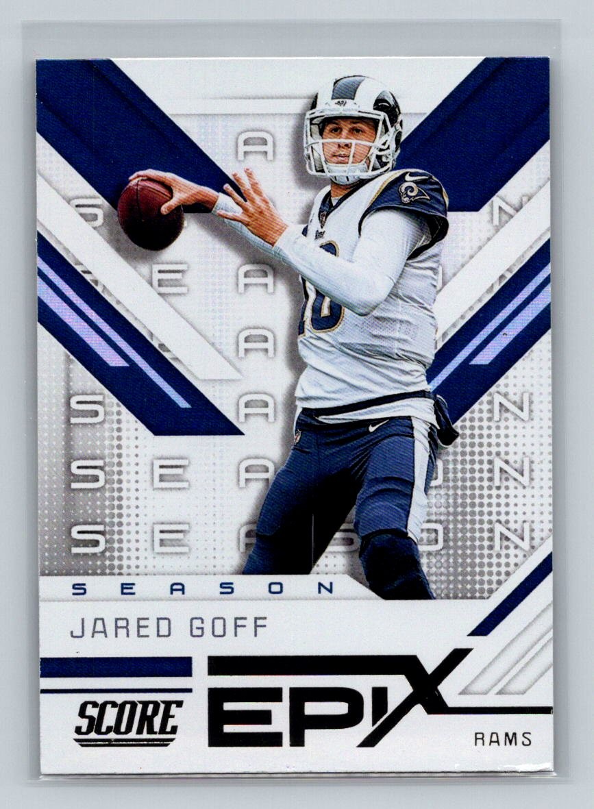 Jared Goff 2019 Score Epix Season #ES-1 Los Angeles Rams