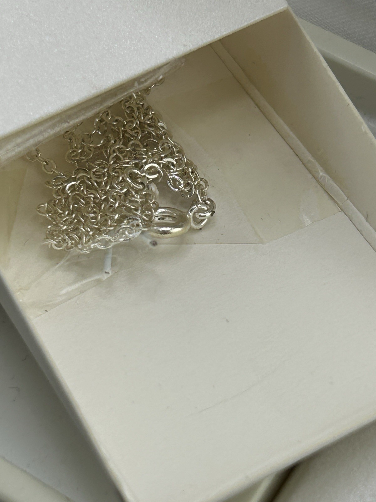 Mother/Daughter Fine Silver Plated And Genuine Crystal Necklace 