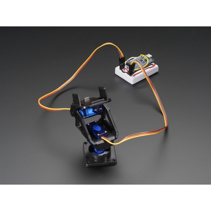 Tourelle Motorisée Pan-Tilt Adafruit pour Suivi de Cible Raspberry Pi