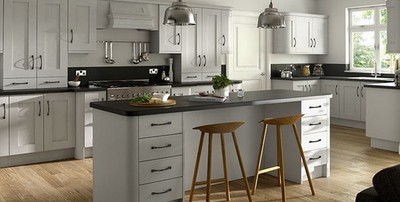 Buckingham - Shaker Doors - Dove Grey Ash