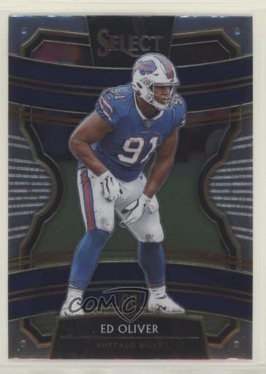 2019 Panini Select Concourse Ed Oliver #25 Rookie RC 05hs