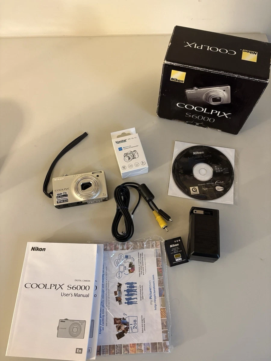 Nikon COOLPIX Nikon Coolpix S6000 Digital Cameras for sale | eBay