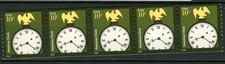 SC# 3762 - 2006 10¢ - American Scenes Series - American Clock - Coil Strip of 5