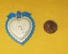 2 VINTAGE 60's DIME STORE TRANSOGRAM PLASTIC TOY COMPACT LOCKETS — photo 2