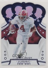 2020 Panini Chronicles Draft Picks Crown Royale Mirror Blue Jerry Jeudy #5 so7