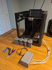 FLASHFORGE AD 5X Multi-Material 3D Printer 4-Color Printing, Full-Auto Calibrati