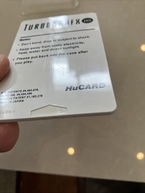 Space Harrier (TurboGrafx-16, 1988) Hu Card, Case, Manual & Sleeve Tested