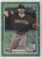 2020 Bowman Chrome Prospects Green Shimmer Refractor /99 Owen Miller 0ji0