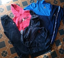 Lot 5 Boys Medium Nike Jordan Hoodies And Pants