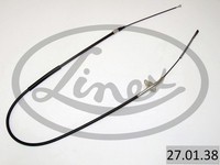 Handbremsseil Seilzug Links FÜR MERCEDES-BENZ T1/TN Kasten - Linex 27.01.38
