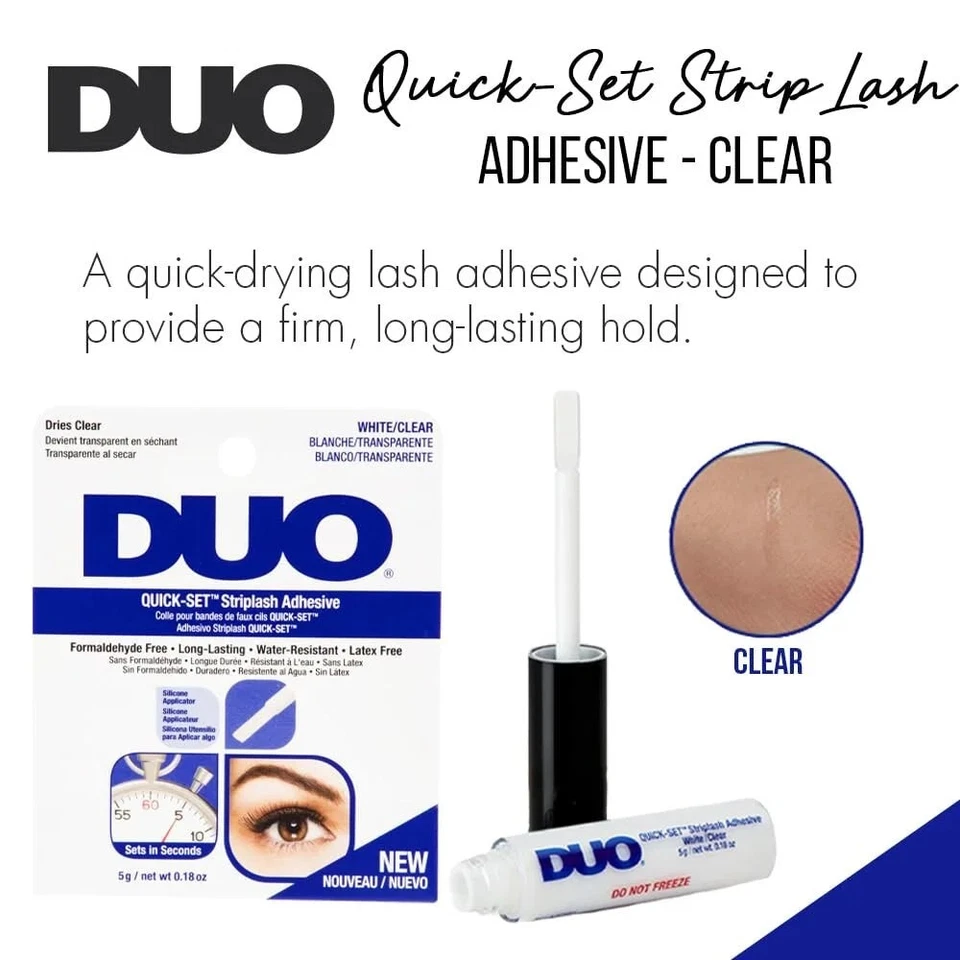 ARDELL Duo Quick-Set Striplash Adhesive - Clear - image 3 of 4