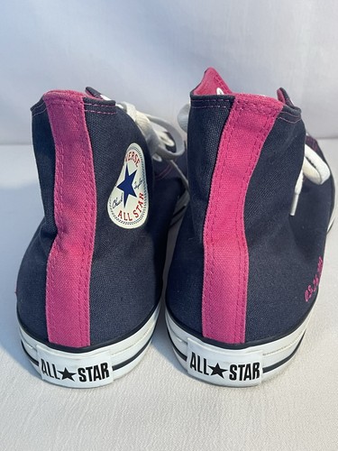 NUOVE scarpe Converse Chuck Taylor All Star Hi blu navy/rosa uomo 11,5 2023 - Foto 8 di 12