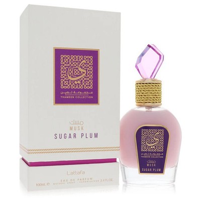 Lattafa Musk Sugar Plum EDP Spray for Unisex - 3.4 oz / 100 ml Perfume