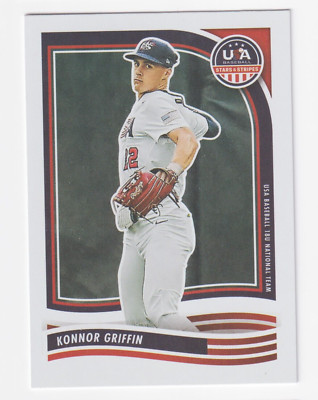 2024 Panini USA Stars & Stripes #91 KONNOR GRIFFIN RC Rookie