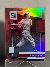 Stan Musial 2022 Donruss Pink Holo Parallel Nickname Variation Stan the Man #223