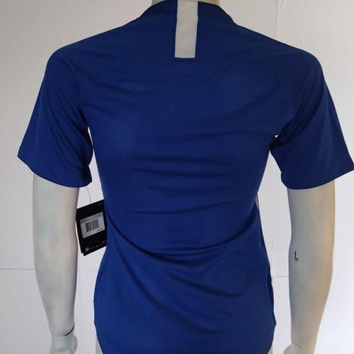Nike Jersey Women's XS Blue White Dri-Fit Strike Football Soccer Short Sleeves - Picture 7 of 10