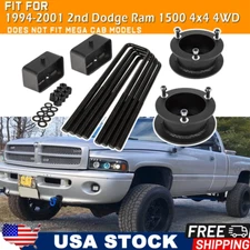 3" Front + 3" Rear Full Lift Kit for 1994-2001 Dodge Ram 1500 4WD 2WD Suspension