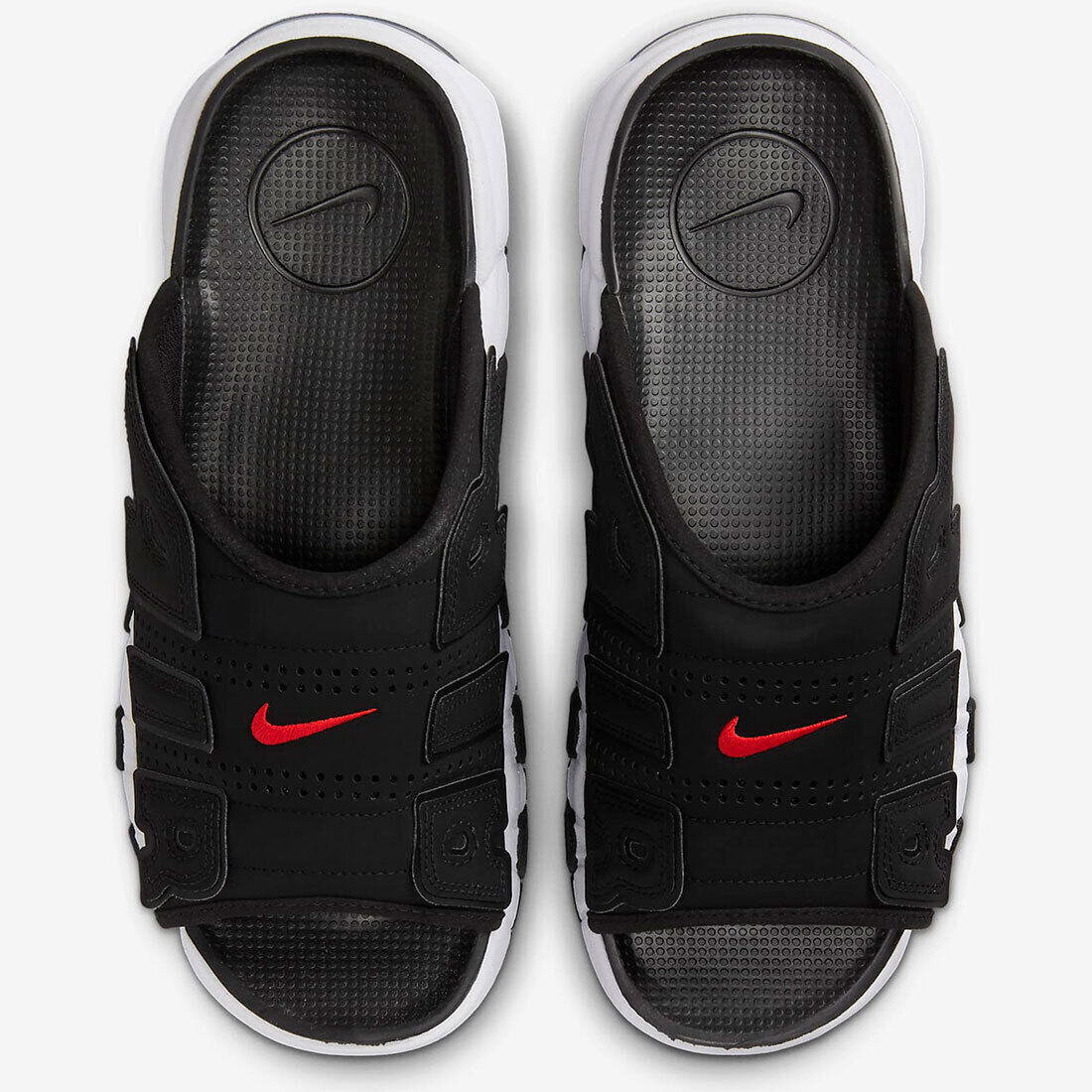 Nike Air More Uptempo Slide Black Clear White FJ2707-001