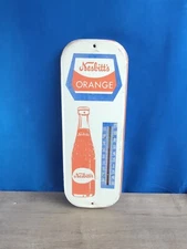 Vintage Nesbitt's Orange Soda Thermometer Works Advertising