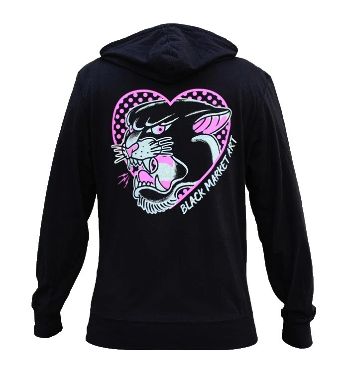 Black Market Art Company Black Regular Size Hoodies & Sweatshirts for Women