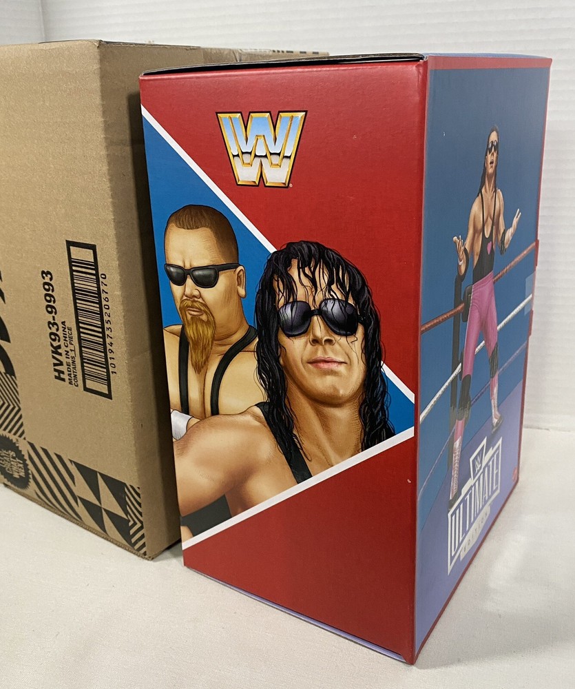 WWE Mattel Elite Ultimate Edition Coliseum Collection Hart Foundation Bret Jim