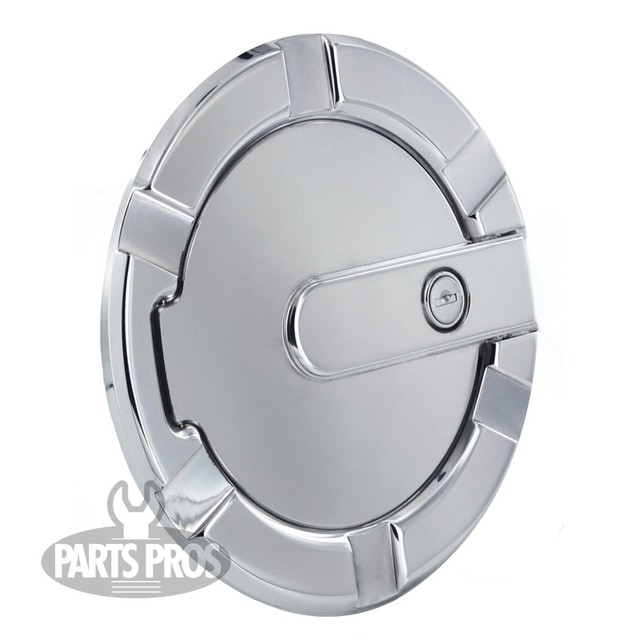 NEW Polished Locking Gas Fuel Door / FOR CHEVROLET SILVERADO TRUCK 19992013 eBay