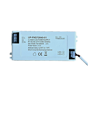 Konstantstromtreiber MAX-45W 640ma Klasse 2 LED Netzteil UP-FND72640-01