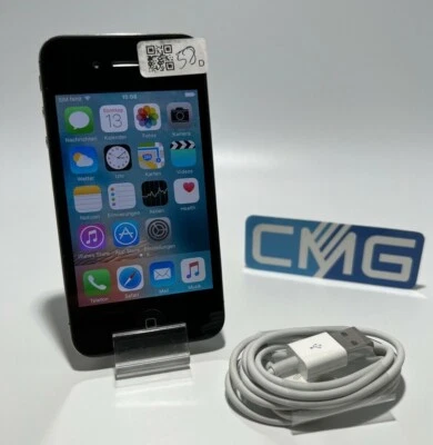 Apple iPhone 4s - 16GB - Schwarz (Ohne Simlock) A1387 (CDMA + GSM) Top Zustand - Bild 1 von 4