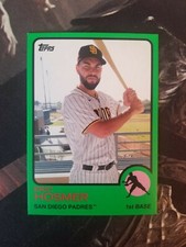 2021 Topps Archives - Eric Hosmer - Retro 1973 Green Parallel /125 - Padres #112