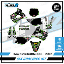 Kit Grafica Motocross Kawasaki KX85 2001 - 2012 