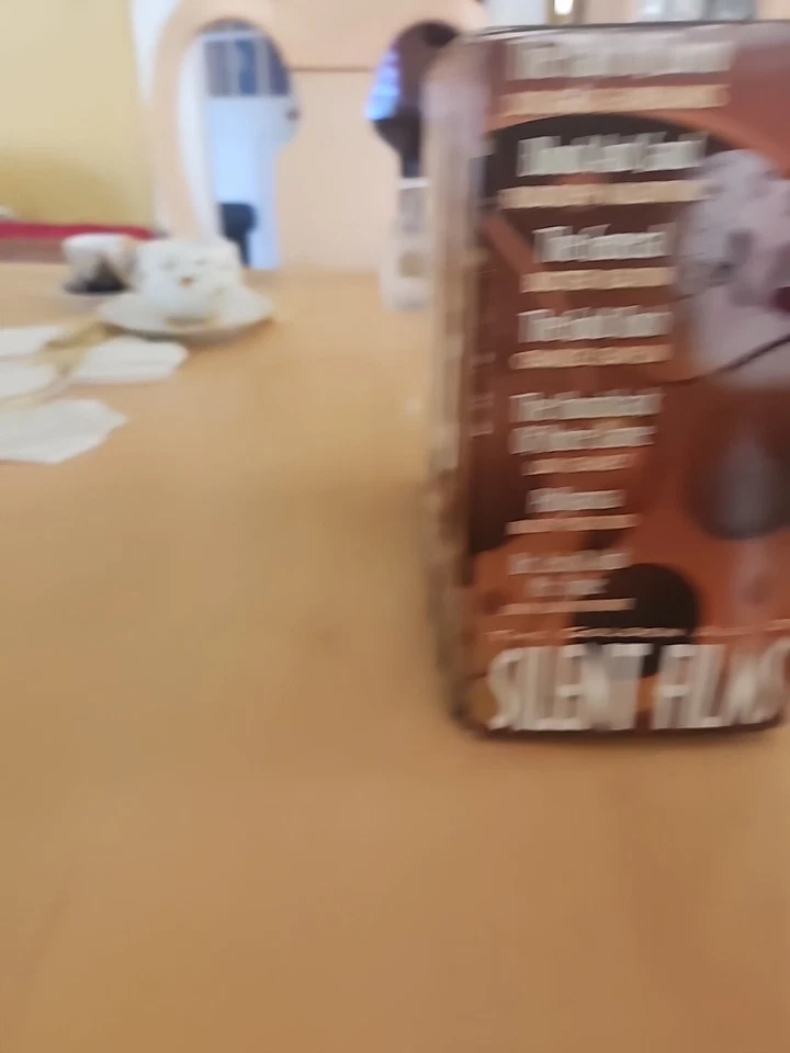 Golden Age of Silent Films (7 VHS Box Set) Pre-owned- Valentino Keaton Chaney - Image 2 of 4