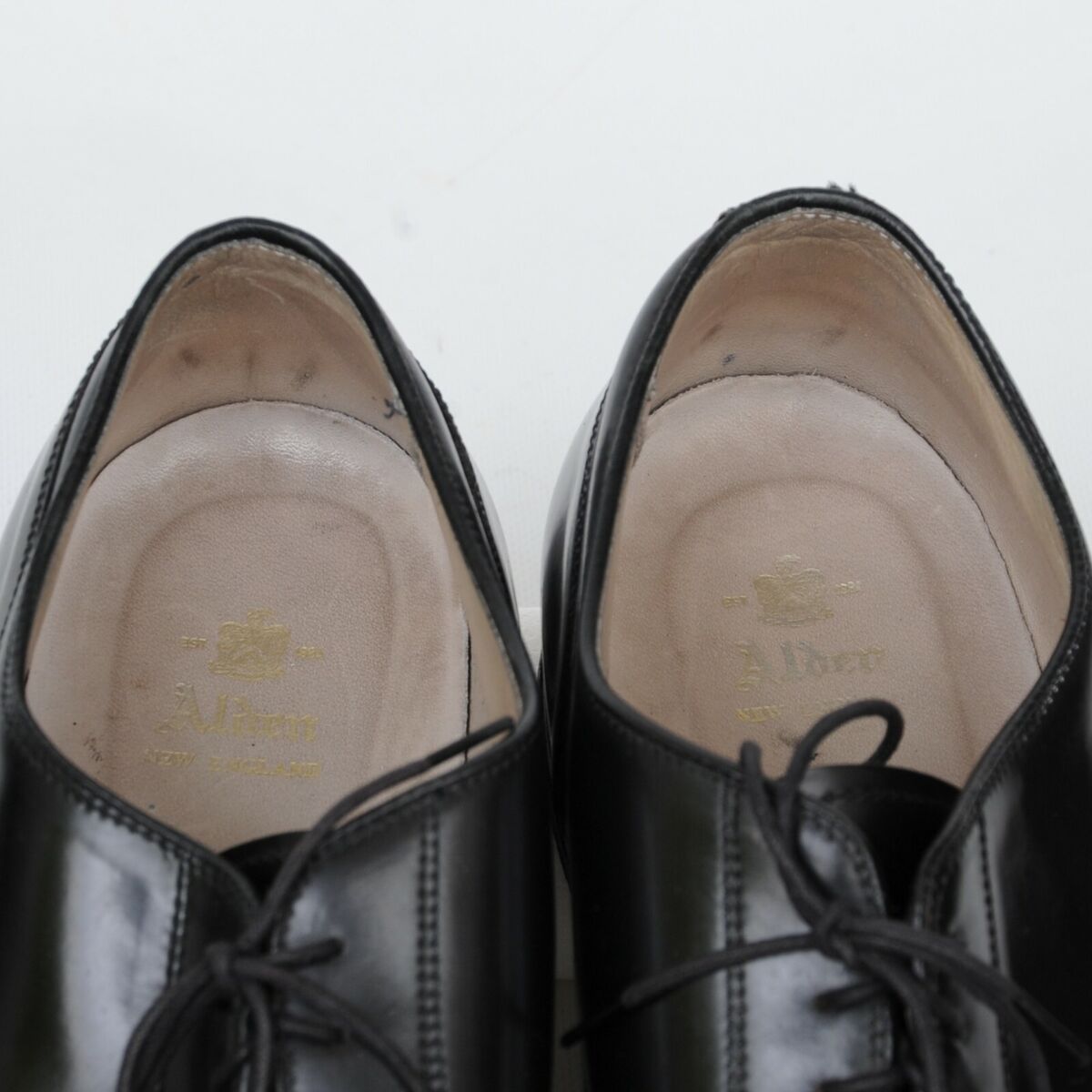Alden Norwegian Split Toe Blucher 2211 Black Shell Cordovan Alden Norwegian Split Toe Blucher 2211 Black Shell Cordovan