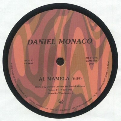 Daniele Monaco '' Mamela '' RH-STORE JAMS 028 - Nether ' 2024 - Lp Mt
